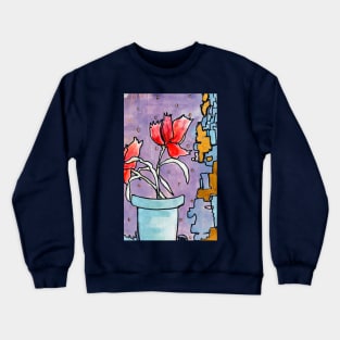 Simple flowers Crewneck Sweatshirt